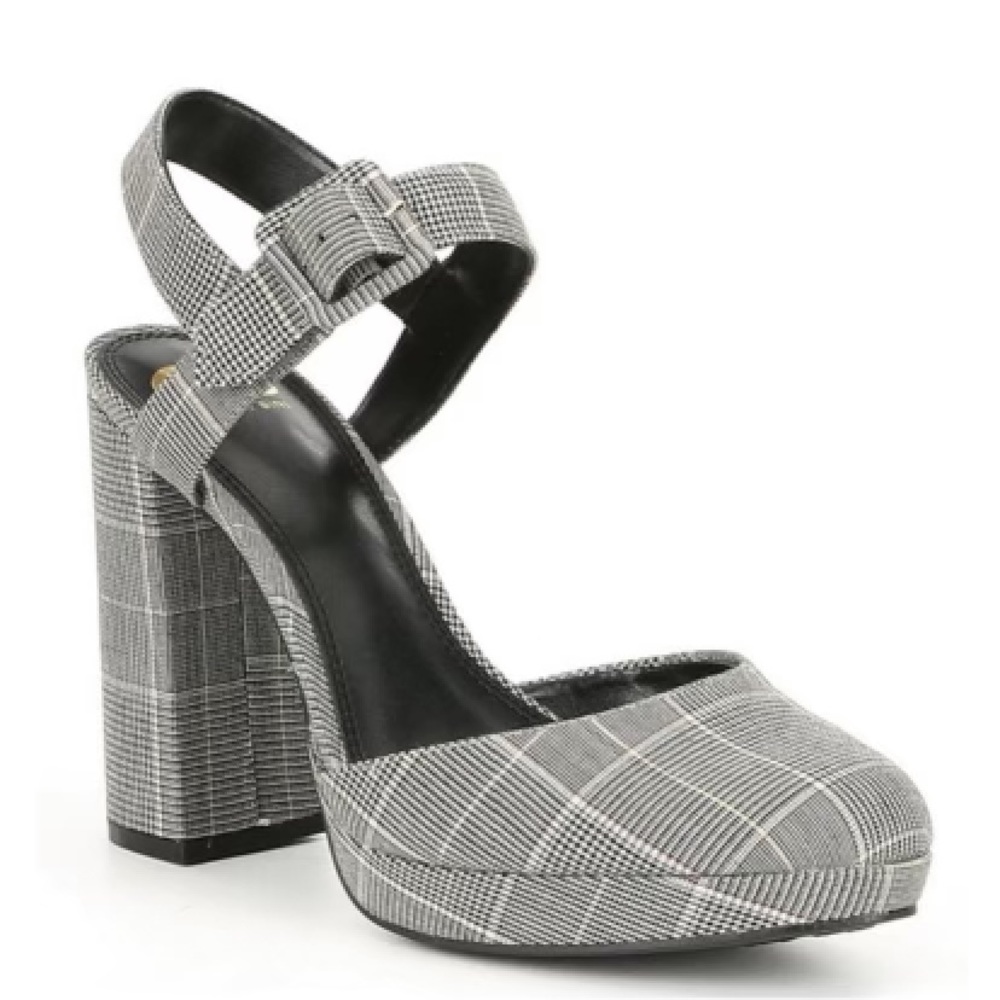 Gia I Bini Plaid Platform Heel